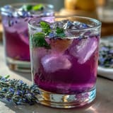Iced Lavender Lemonade Mint