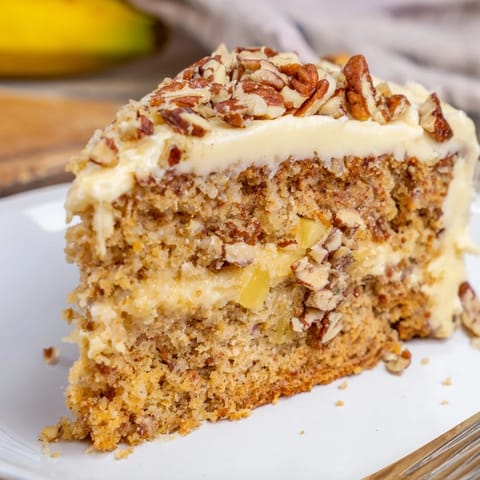 Hummingbird Cake Bananas Pineapple