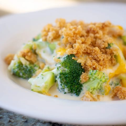 Broccoli casserole with cheese