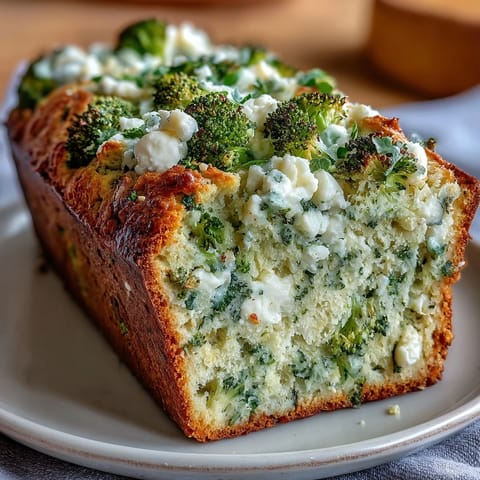 Broccoli and Feta Loaf