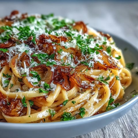 A rustic serving of Cabbage Pasta With Garlic and Parmesan is plated with fresh parsley and a glass of crisp white wine.