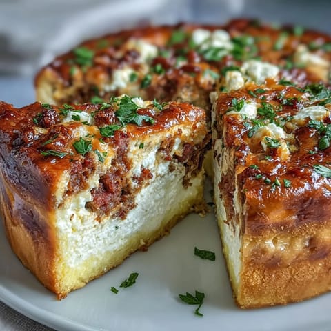 Italian Easter Pie Ricotta Salami