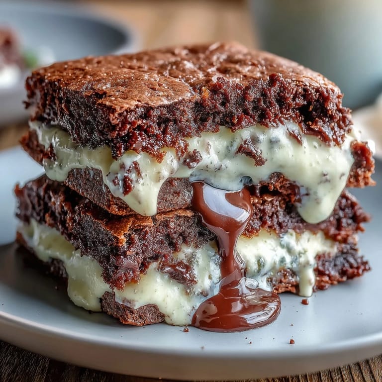 Gooey brownie cookies filled with smooth cream cheese, an indulgent treat for any occasion.