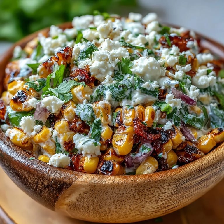 Taste of summer: Mexican Street Corn Salad with tangy lime and smoky paprika.